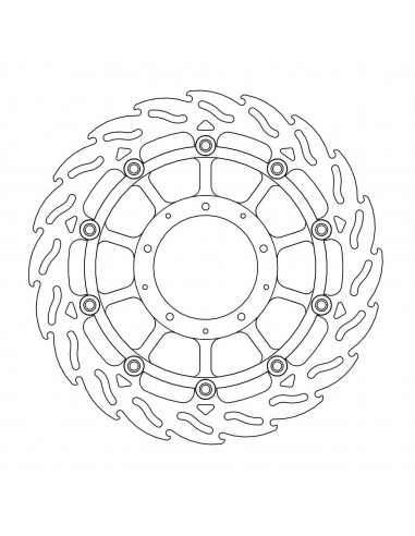 BRAKE DISC FLAME FLOAT FT R