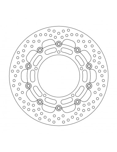 BRAKE DISC HALO RACING FR