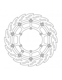 BRAKE DISC FLAME FRONT