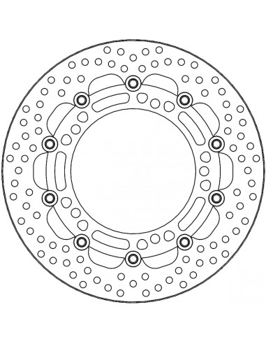 BRAKE DISC HALO RACING FR