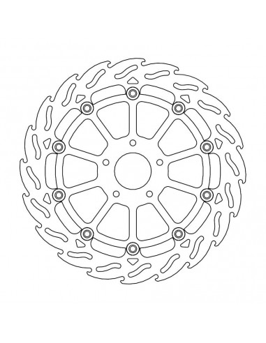 BRAKE DISC FLAME RACING SM FR