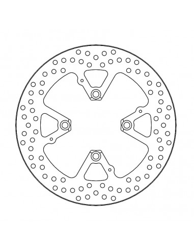 BRAKE DISC HALO REAR