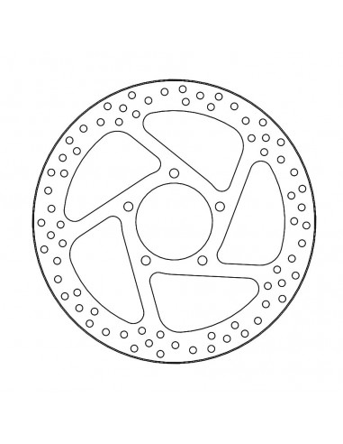 BRAKE DISC HALO REAR