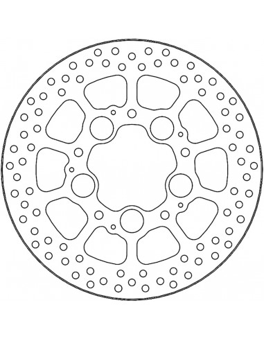 BRAKE DISC HALO REAR