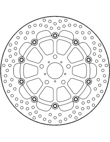 BRAKE DISC HALO FLOAT FT