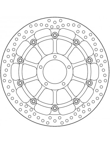 BRAKE DISC HALO T-FLOATER FT
