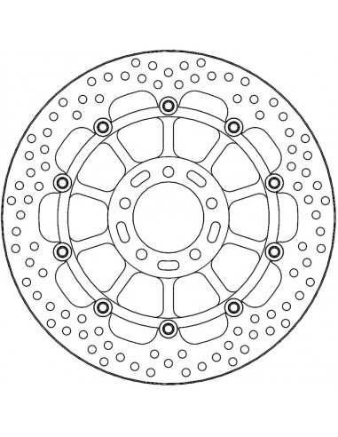 BRAKE DISC HALO T-FLOATER FT