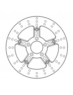 BRAKE DISC FLOAT ROUND FRONT