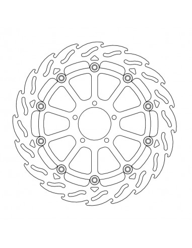 BRAKE DISC FLAME FLOAT FT L