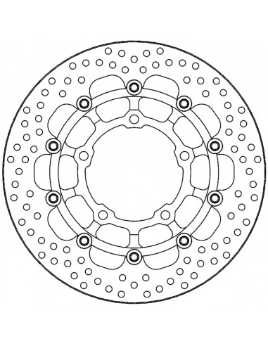 BRAKE DISC HALO FLOAT FT R