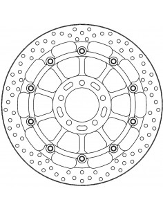BRAKE DISC HALO RACING FR