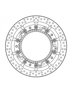 BRAKE DISC HALO T-FLOATER FT