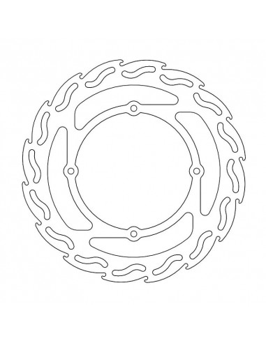 BRAKE DISC FLAME FRONT