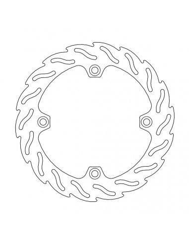 BRAKE DISC FLAME FRONT RIGHT