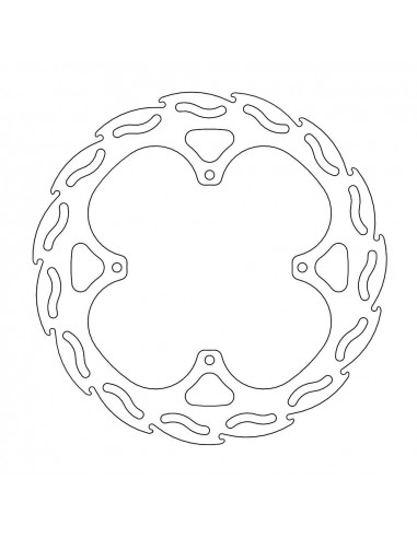 BRAKE DISC FLAME REAR
