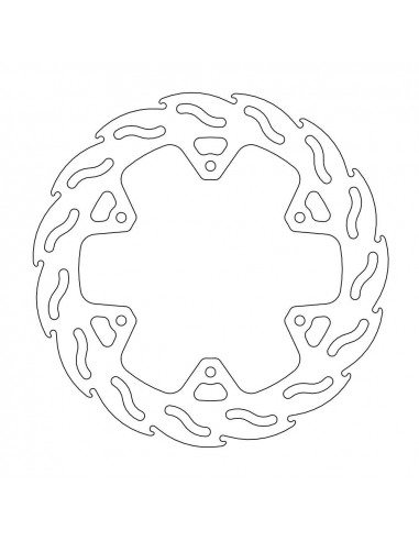 BRAKE DISC FLAME REAR