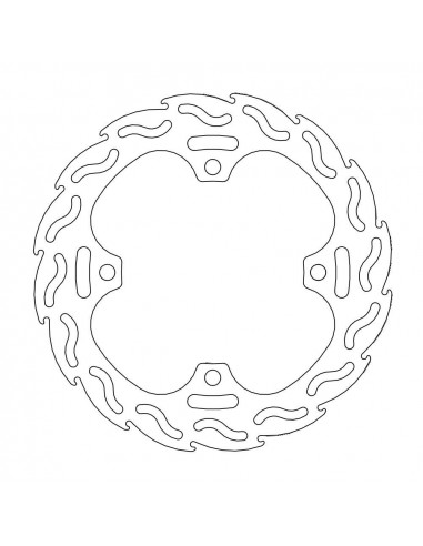 BRAKE DISC FLAME REAR