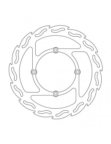 BRAKE DISC FLAME FRONT