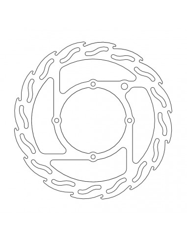 BRAKE DISC FLAME FRONT