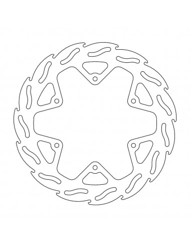 BRAKE DISC FLAME REAR