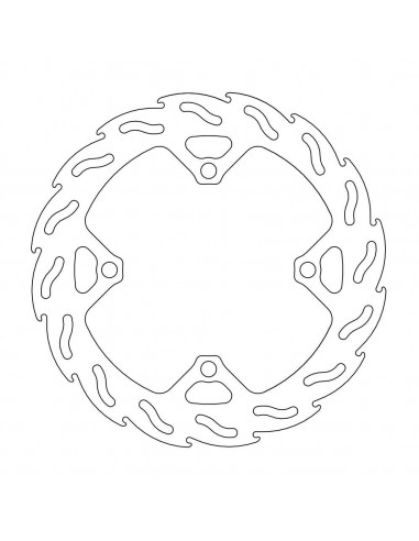 BRAKE DISC FLAME REAR