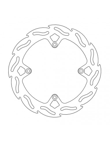 BRAKE DISC FLAME REAR