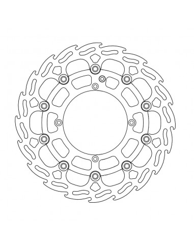 BRAKE DISC FLAME FLOAT FRONT
