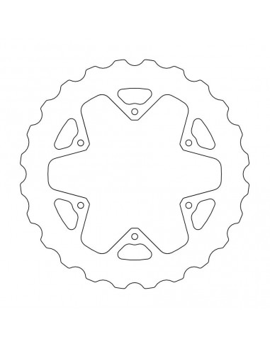 BRAKE DISC NITRO MUD REAR