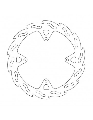 BRAKE DISC FLAME REAR