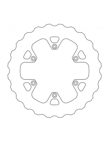 BRAKE DISC NITRO MUD REAR