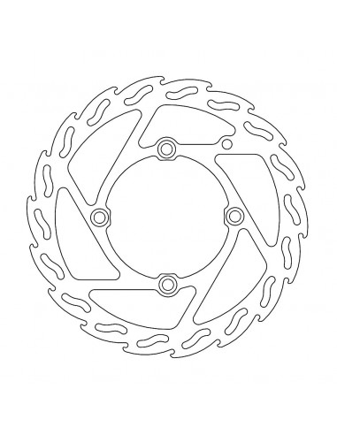 BRAKE DISC FLAME FRONT