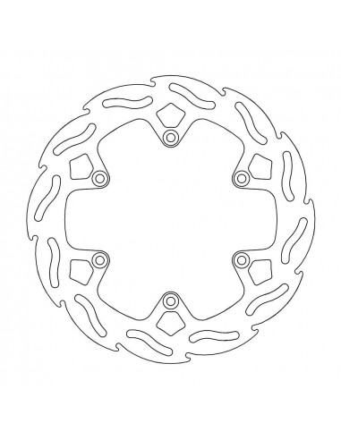 BRAKE DISC FLAME REAR