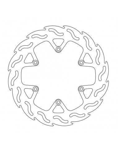 BRAKE DISC FLAME REAR