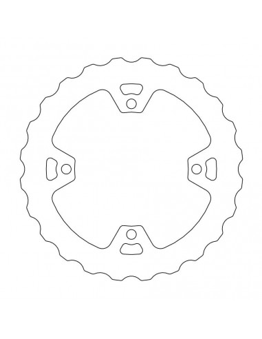 BRAKE DISC NITRO MUD REAR