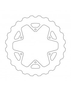 BRAKE DISC NITRO MUD REAR
