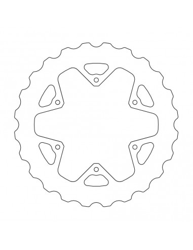 BRAKE DISC NITRO MUD REAR
