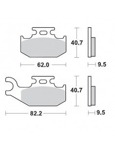 BRAKE PAD RACING