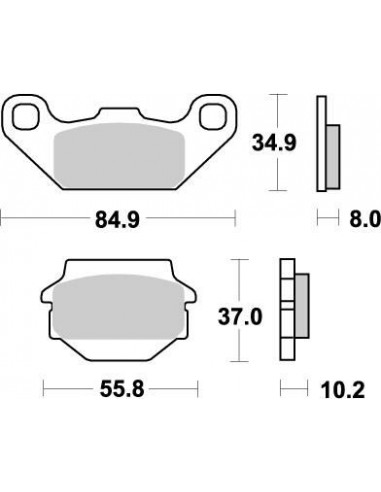 BRAKE PAD NITRO