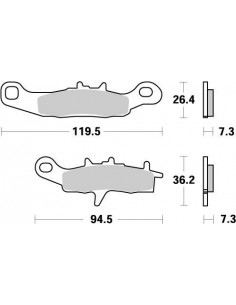 BRAKE PAD NITRO