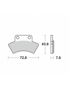 BRAKE PAD NITRO