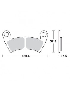 BRAKE PAD NITRO