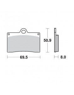 BRAKE PAD CERAMIC