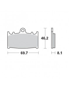 BRAKE PAD CERAMIC