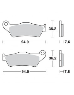 BRAKE PAD CERAMIC