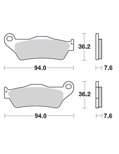 BRAKE PAD CERAMIC