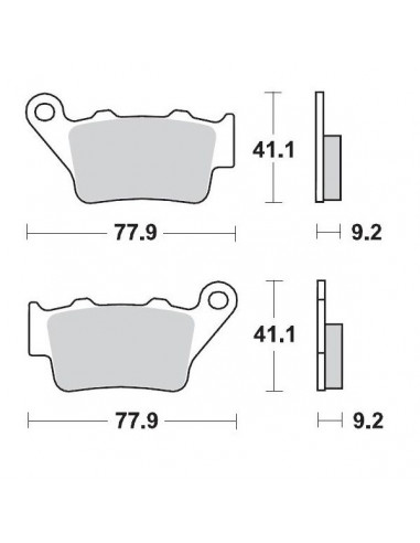 BRAKE PAD CERAMIC