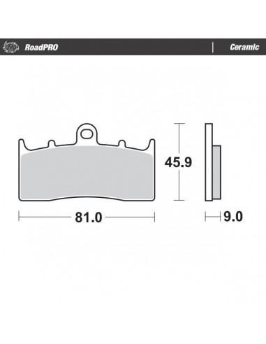 BRAKE PAD CERAMIC