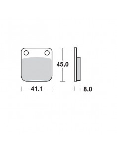BRAKE PAD CERAMIC