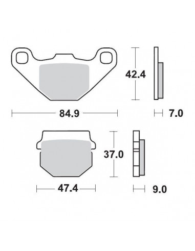 BRAKE PAD CERAMIC