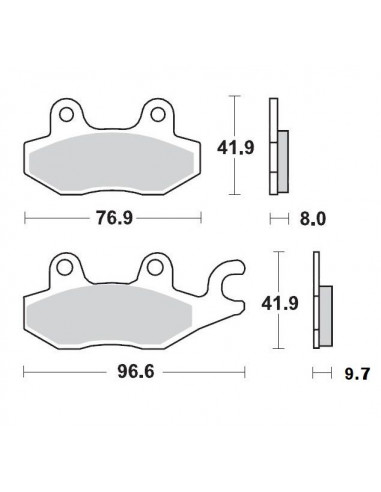 BRAKE PAD CERAMIC